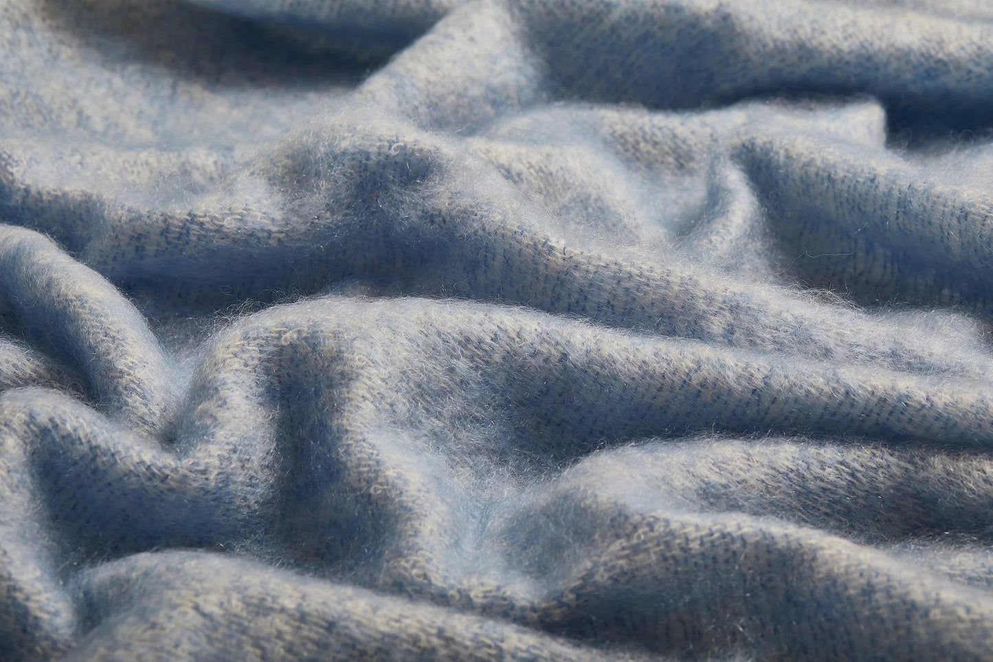 Azure Mooneen Mohair Throw