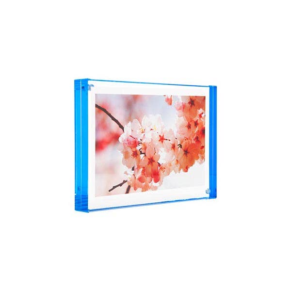 Blue Edge Magnet Frame: 4"x6"