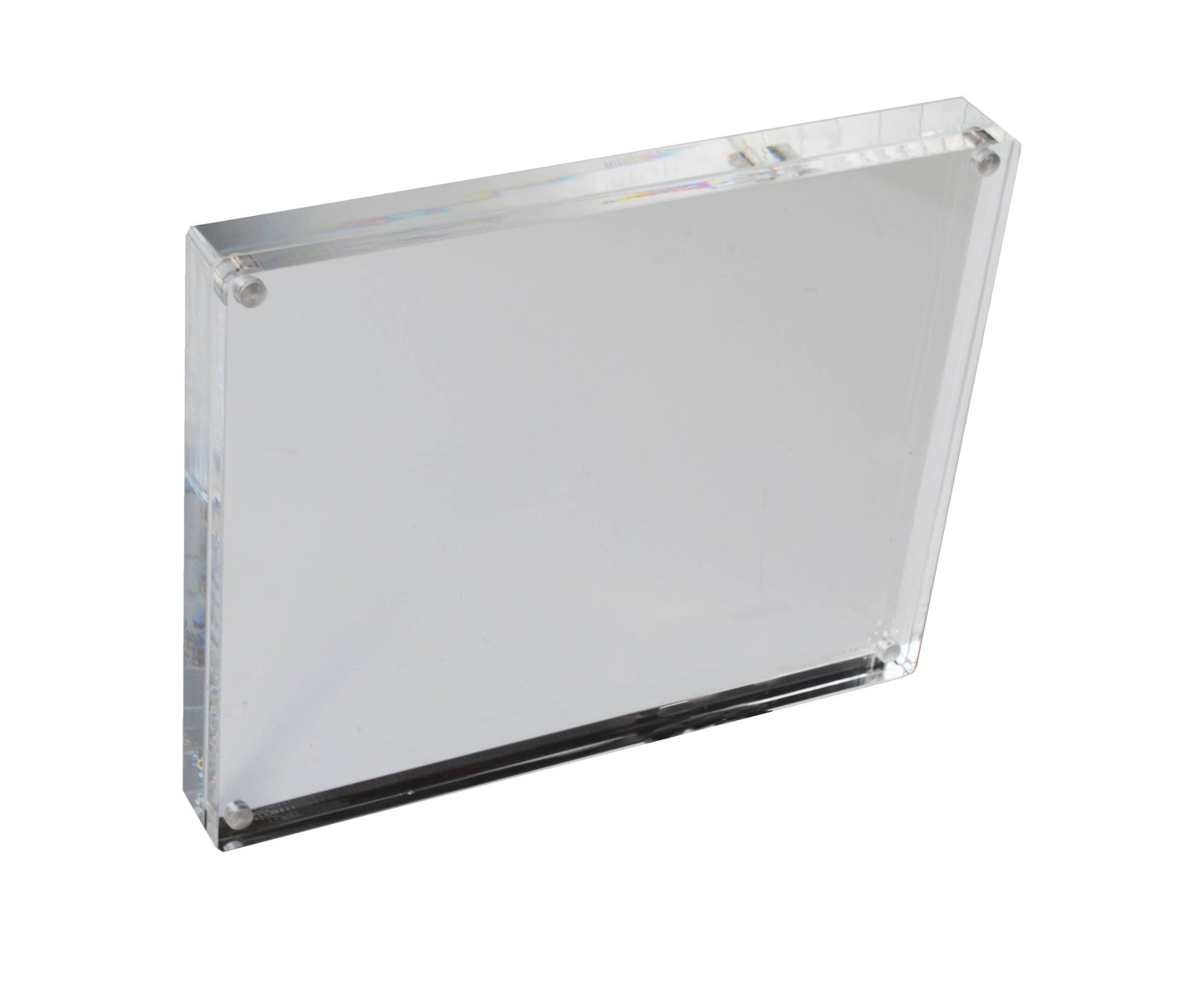 Clear Block Frame Size 8x10: 8x10x.75