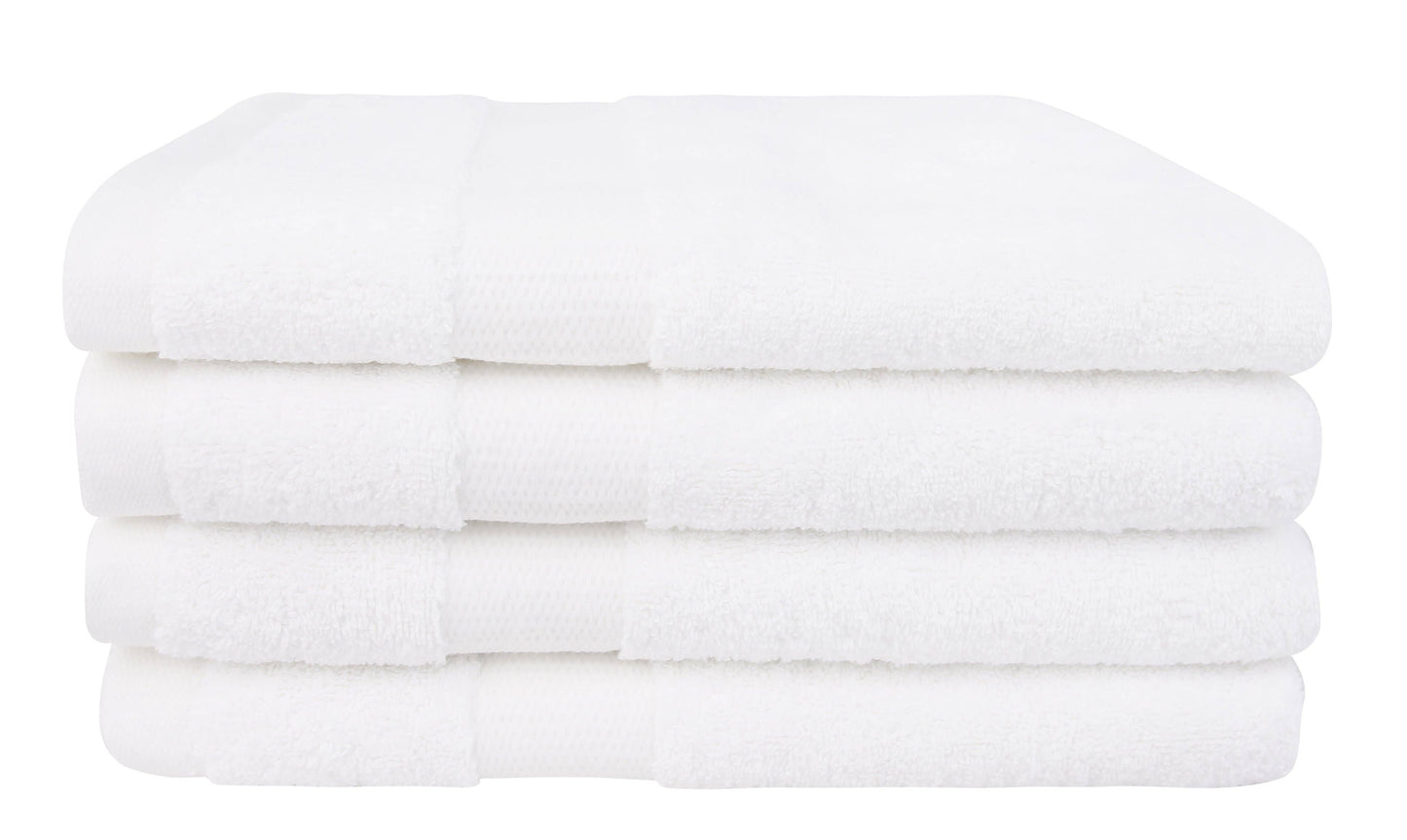 Classic Hotel Towels, 4 Piece Hand Towel Set