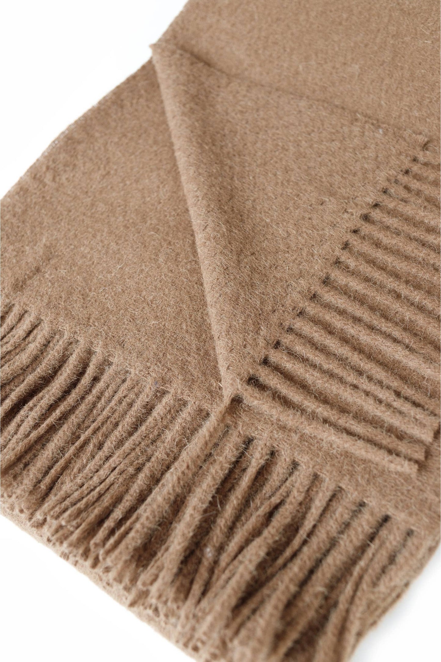 Cork Alpaca Wool Throw