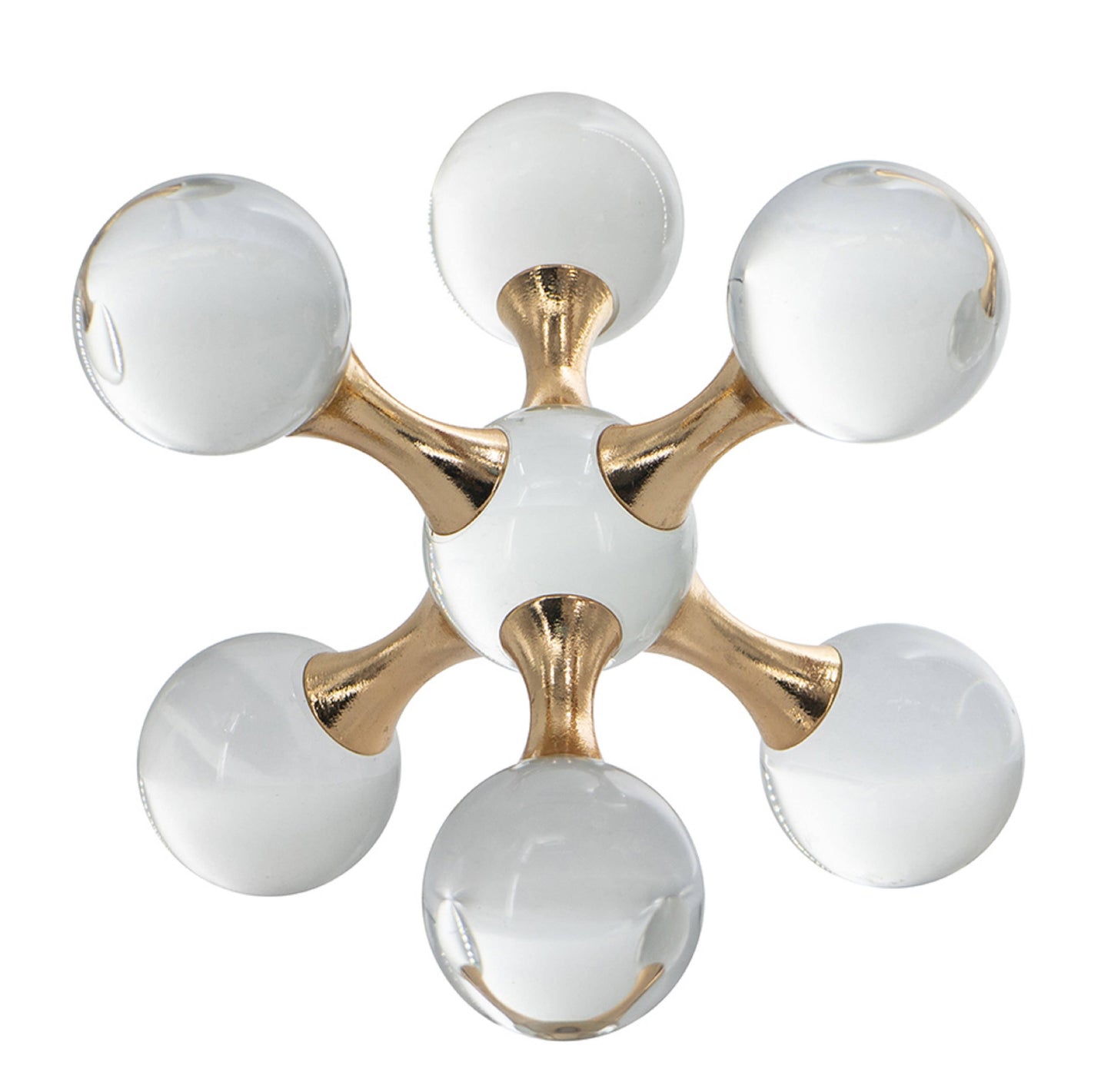 Molecular Glass Ball Decor: Small
