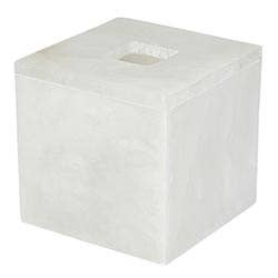 Alabaster Tissue Box