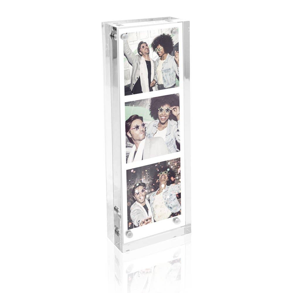 Isaac Jacobs Super Thick Clear Acrylic Magnetic Photo Frame