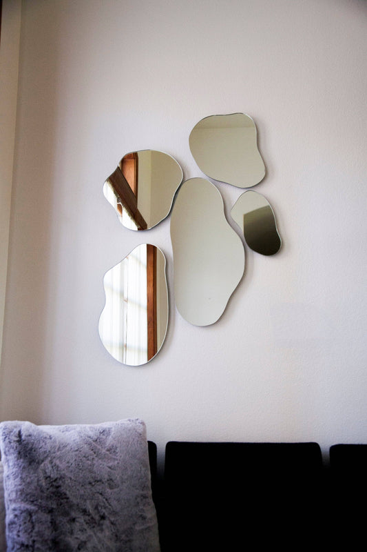 Kaluza Puddle Mirrors: Clear