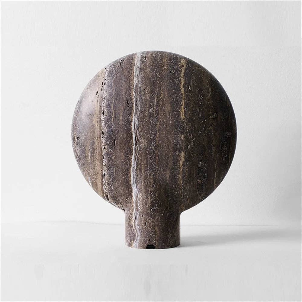 Faux Travertine Stone Lamp: US