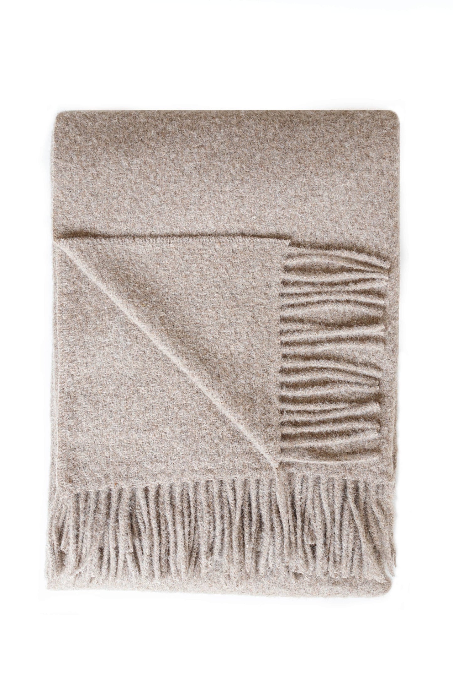 Cork Alpaca Wool Throw