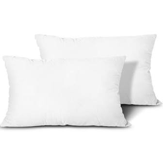 Pillow Inserts - Sold as Eaches: 20x20 / plush poly fill made in the usa