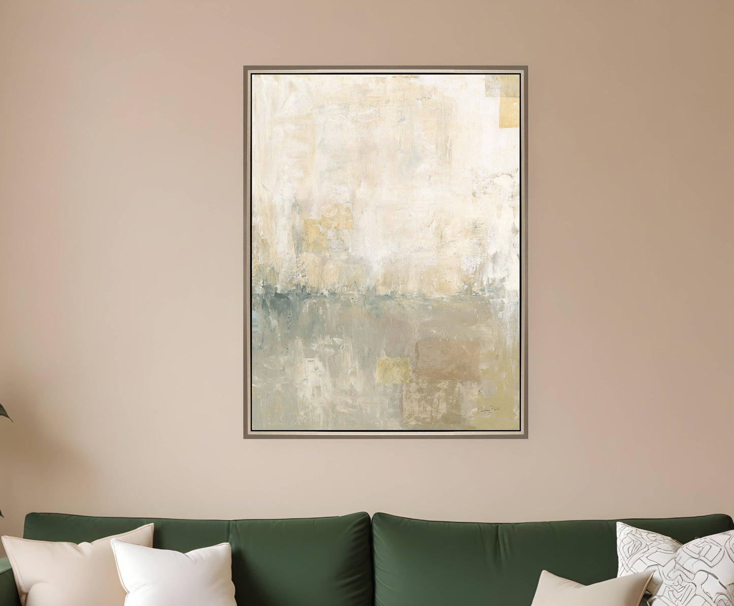 Morning Light II Silver Floater Frame Print Wall Art