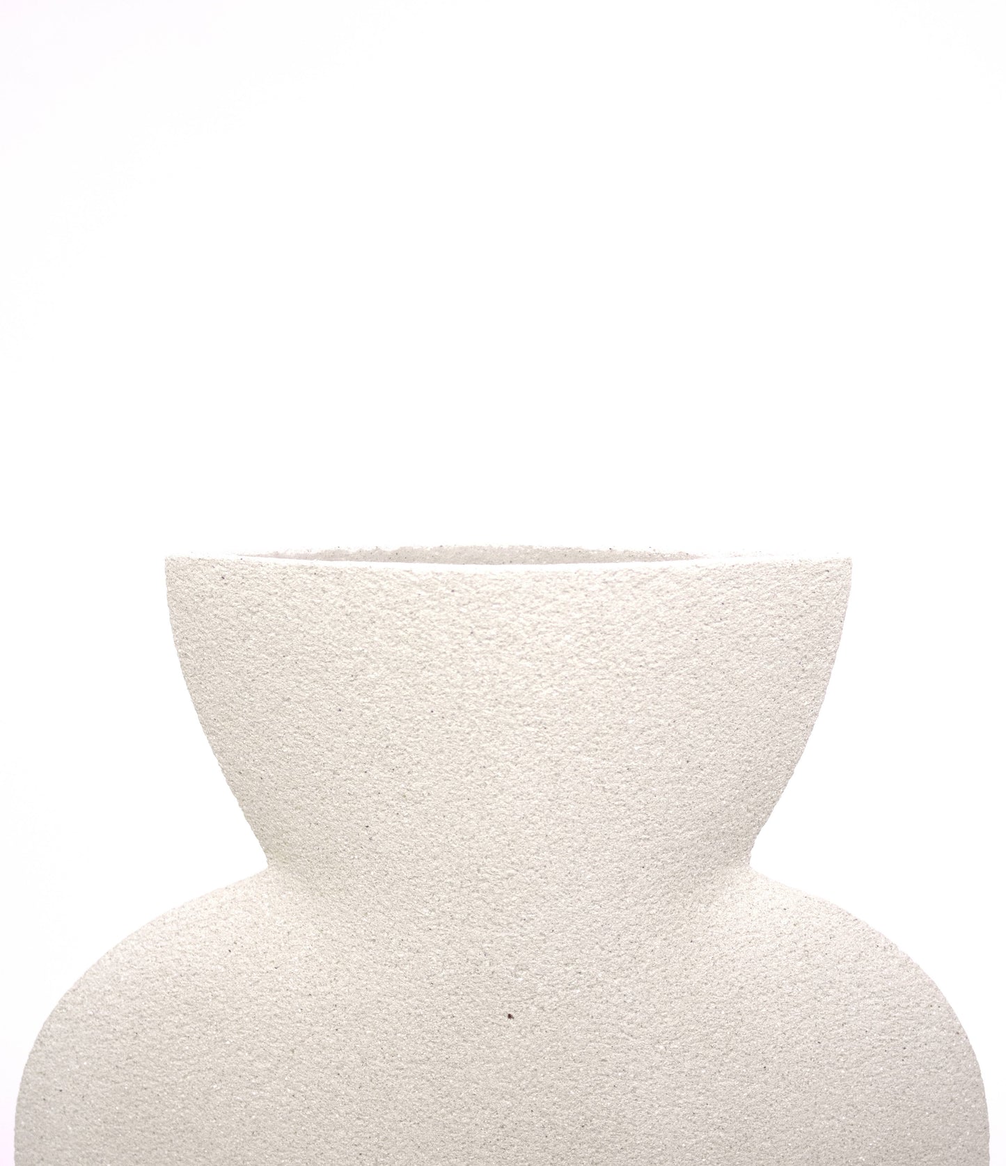 Ceramic Vase 'Amphora - White'