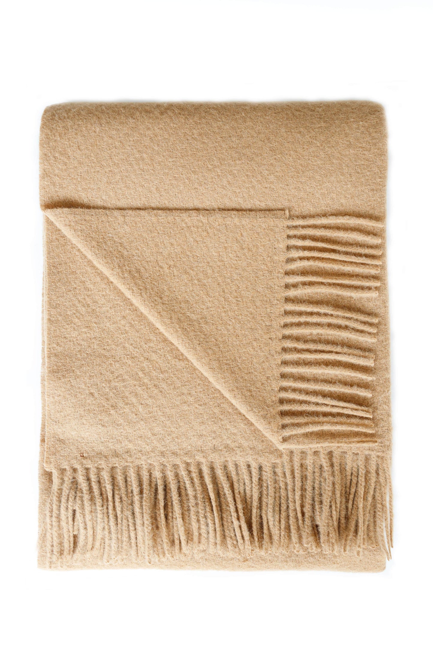 Cork Alpaca Wool Throw