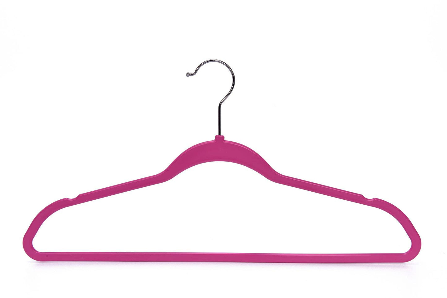 Space saving Plastic Shirt Hangers - 200/case: Ivory