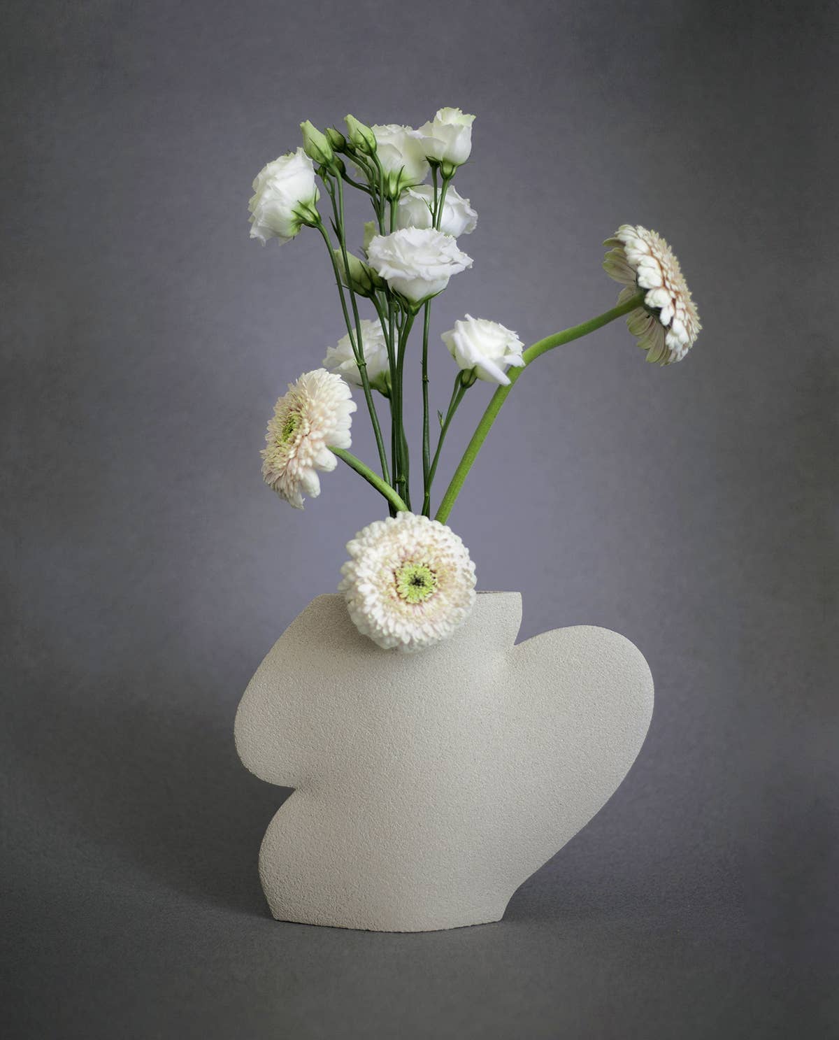 Ceramic Vase 'Ellipse N°2 - White'