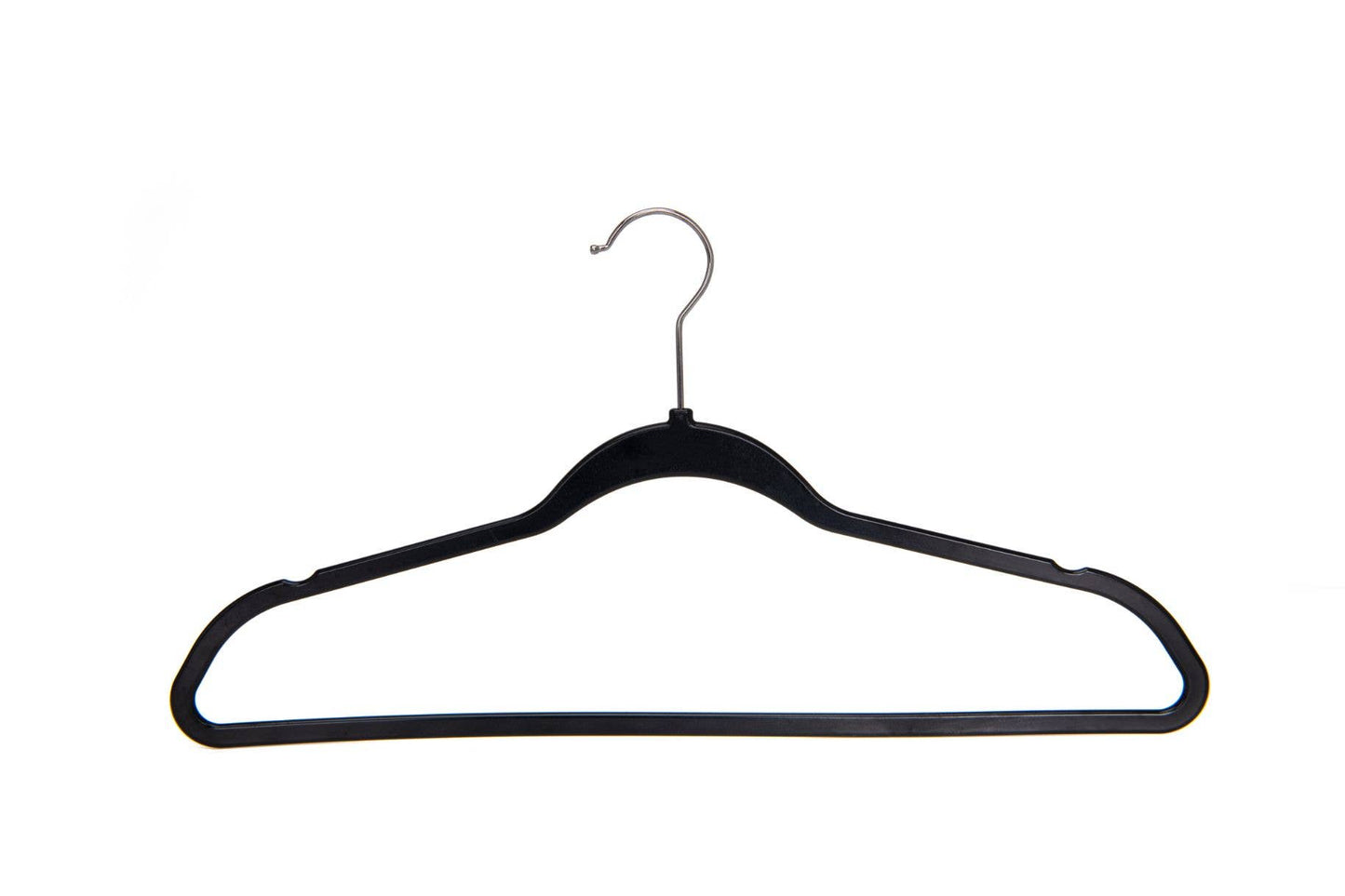Space saving Plastic Shirt Hangers - 200/case: Ivory