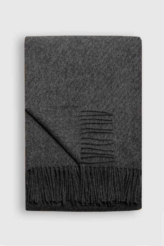 Cork Alpaca Wool Throw