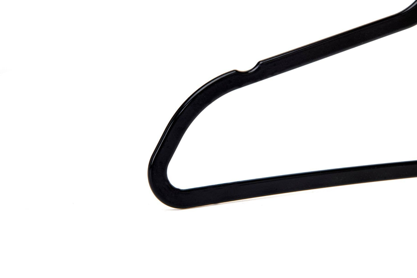 Space saving Plastic Shirt Hangers - 200/case: Ivory