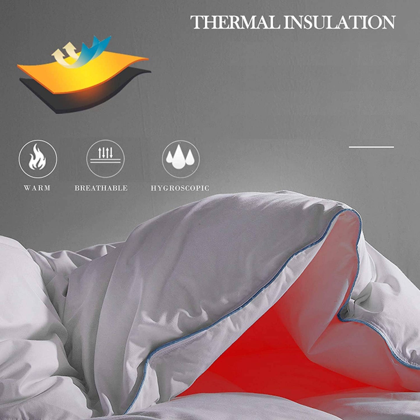 700 Fill Power Comforter Down & Feather All Season: King