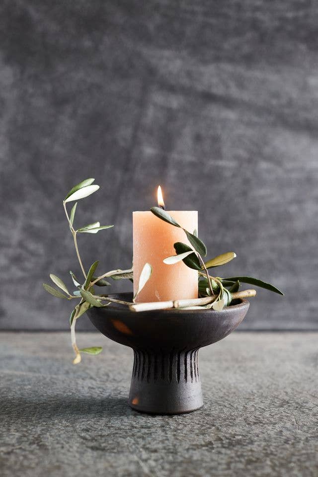 Bowl Fire S - Brown / Black Terracotta: Brown / TERRACOTTA