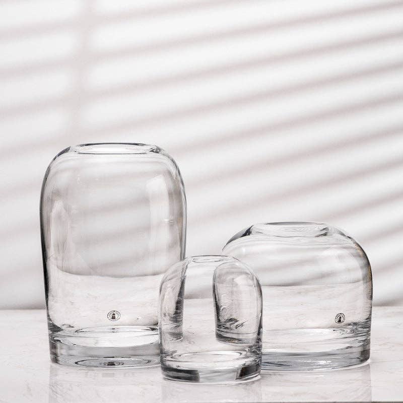 Simple Creative Glass Vase: 120Soot