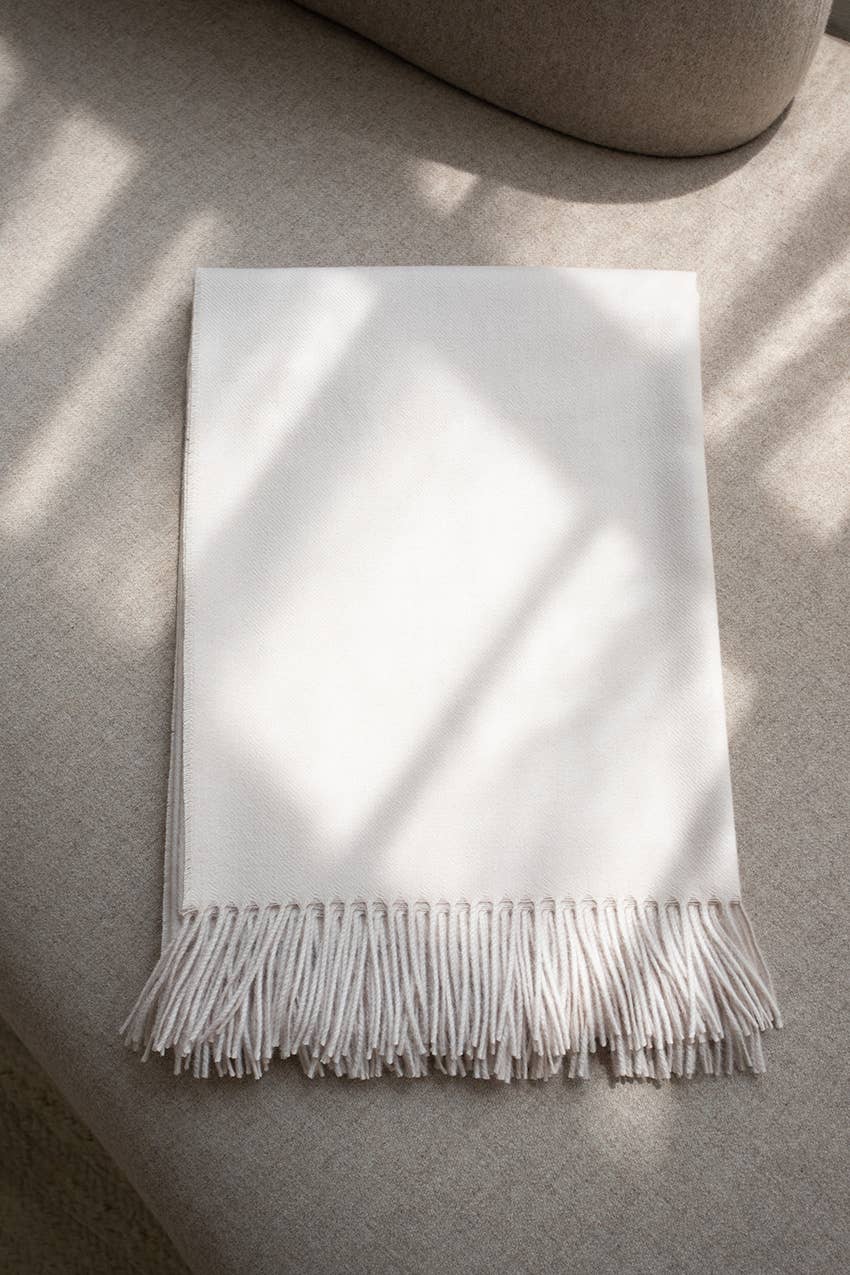 Paris Baby Alpaca Throw – Available in 44 Colors