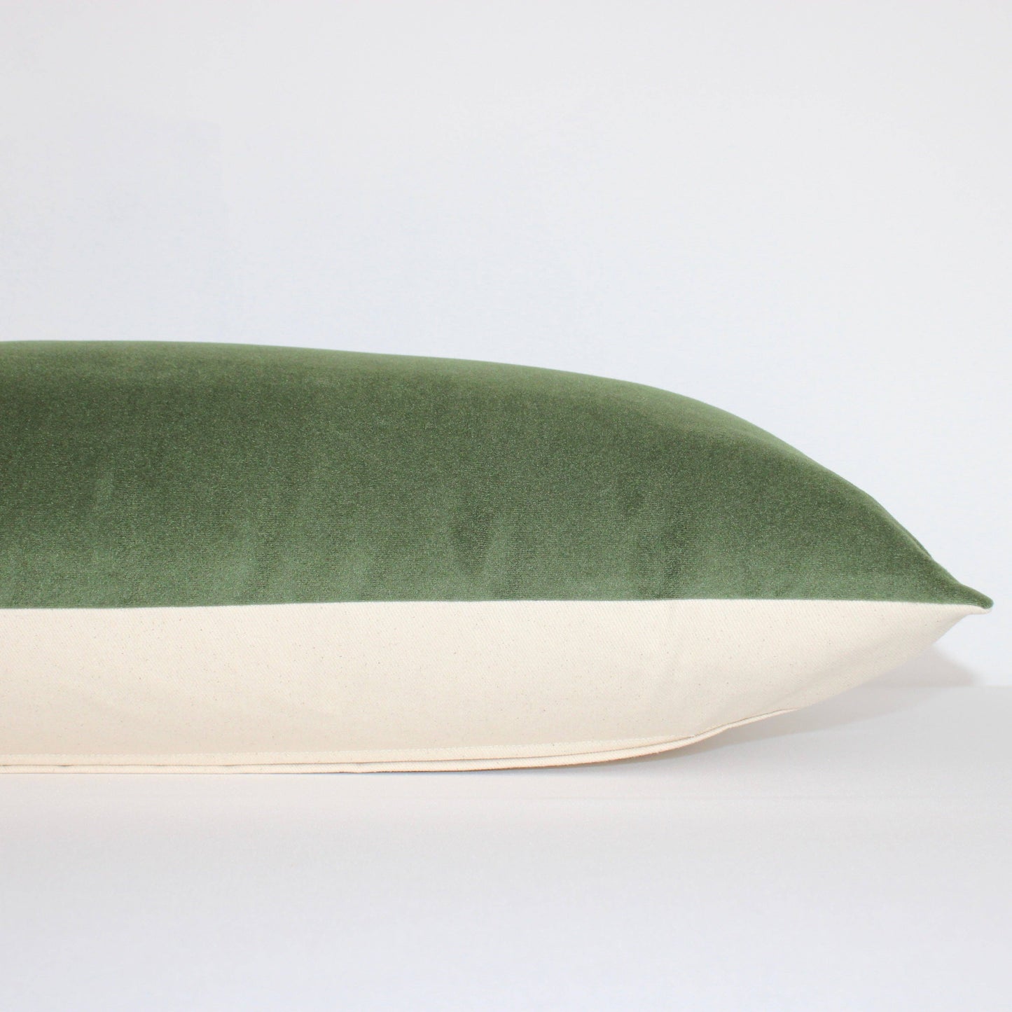 Green Velvet Extra Large Lumbar: 14x42