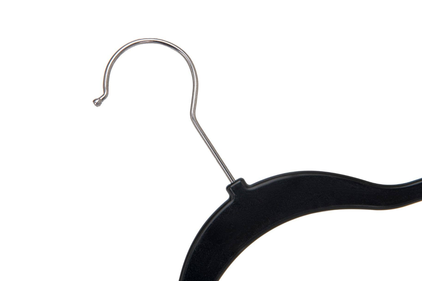 Space saving Plastic Shirt Hangers - 200/case: Ivory