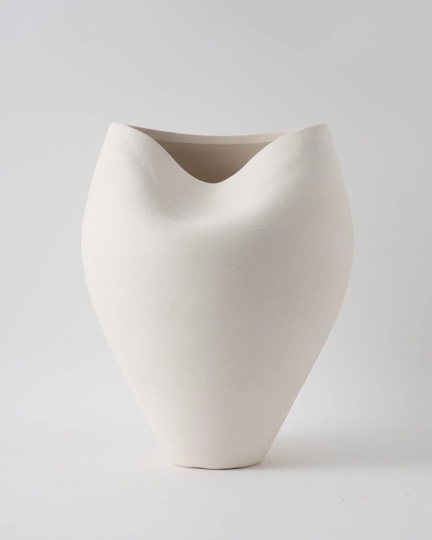 Delamo Ceramic Vase - 17" Large Decorative Vessel