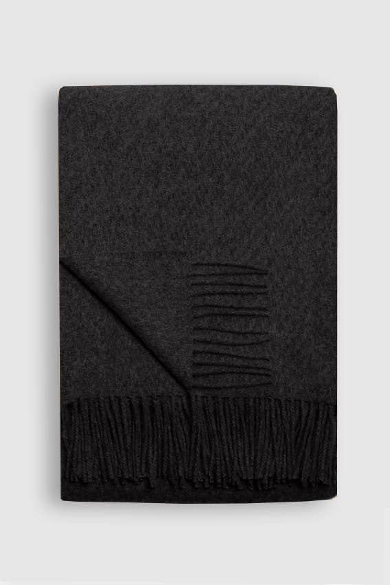 Cork Alpaca Wool Throw