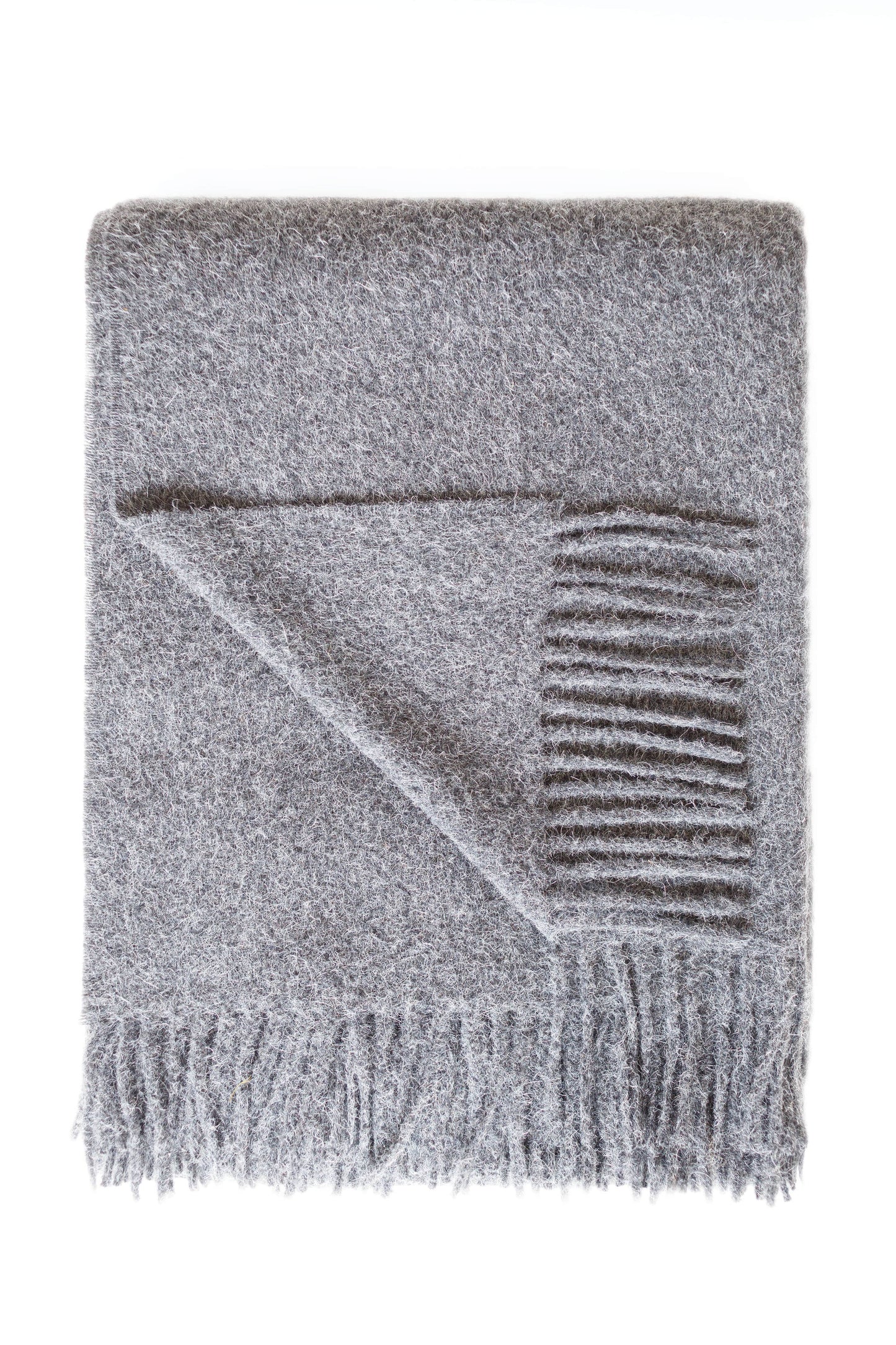 Cork Alpaca Wool Throw