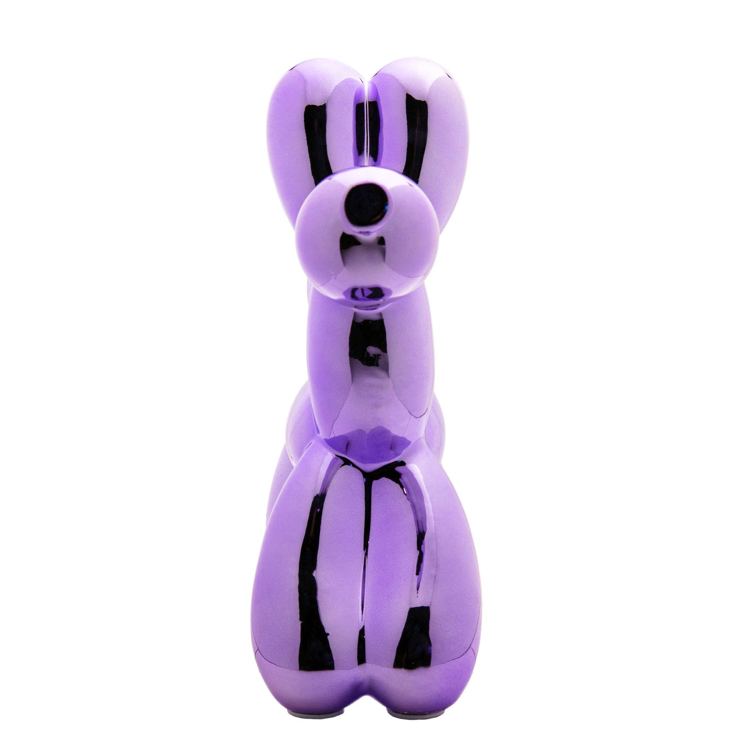 Lavender Ceramic Dog Piggy Bank - 12" tall