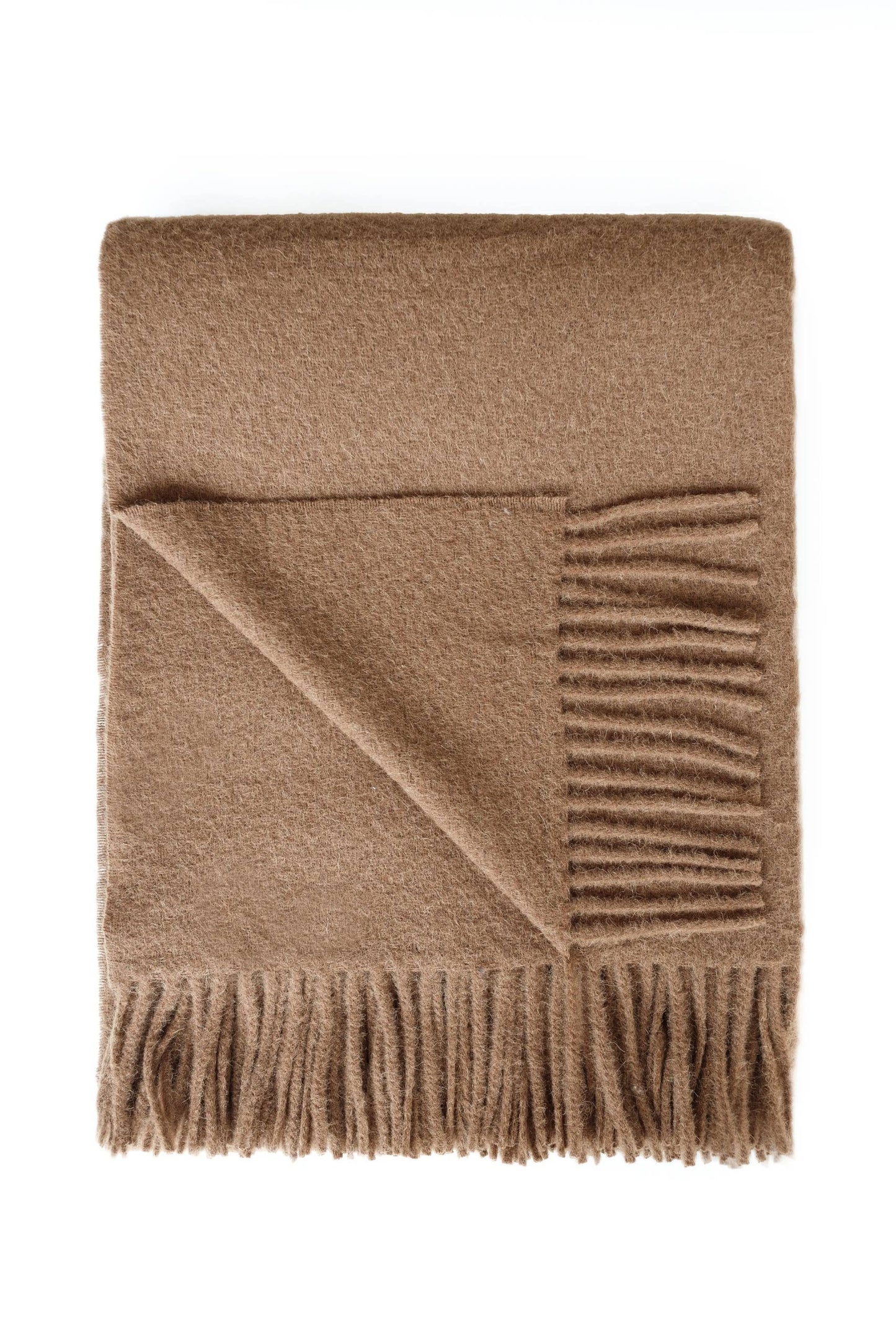 Cork Alpaca Wool Throw