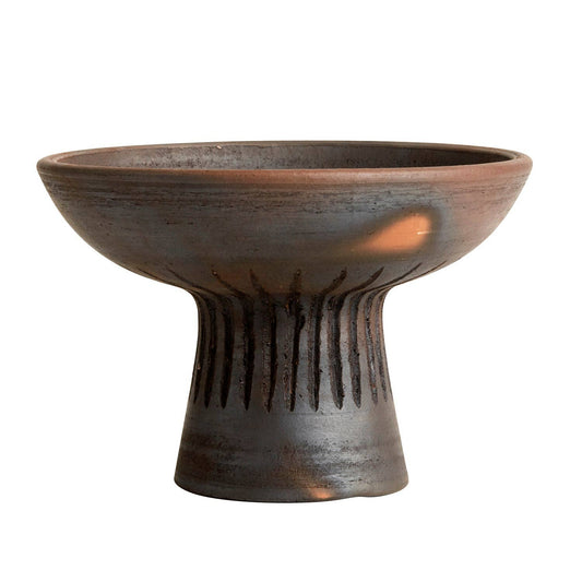 Bowl Fire S - Brown / Black Terracotta: Brown / TERRACOTTA