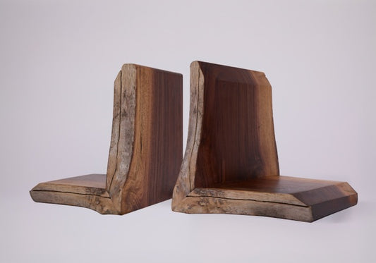 Live Edge Bookends