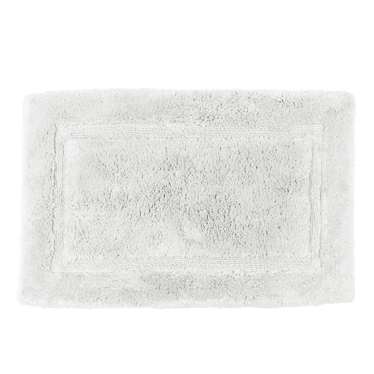 Luxury Bamboo Cotton Bath Mat Non-Slip - Ultra Soft & Thick