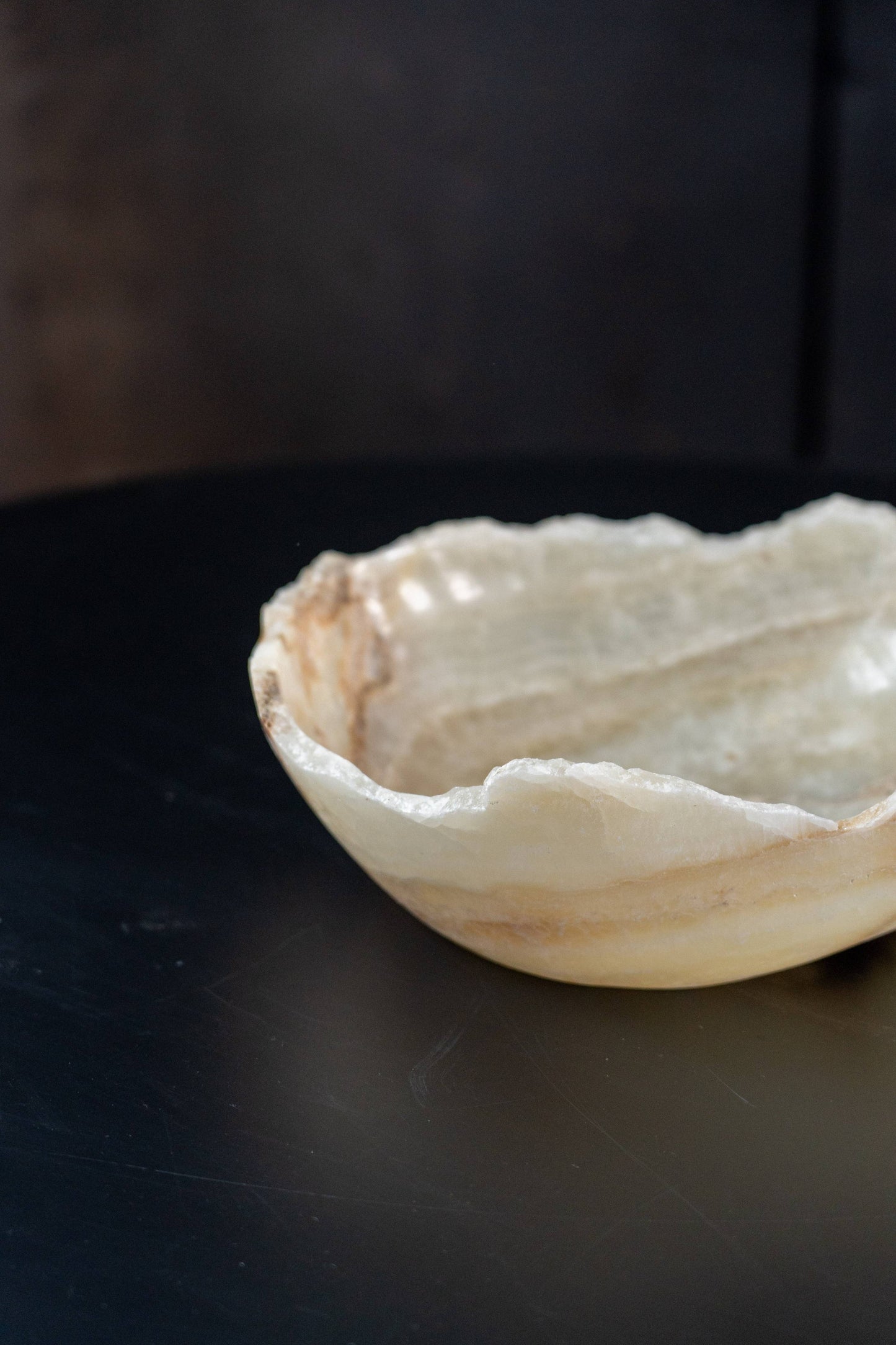 Premium Onyx Bowl Raw Edge