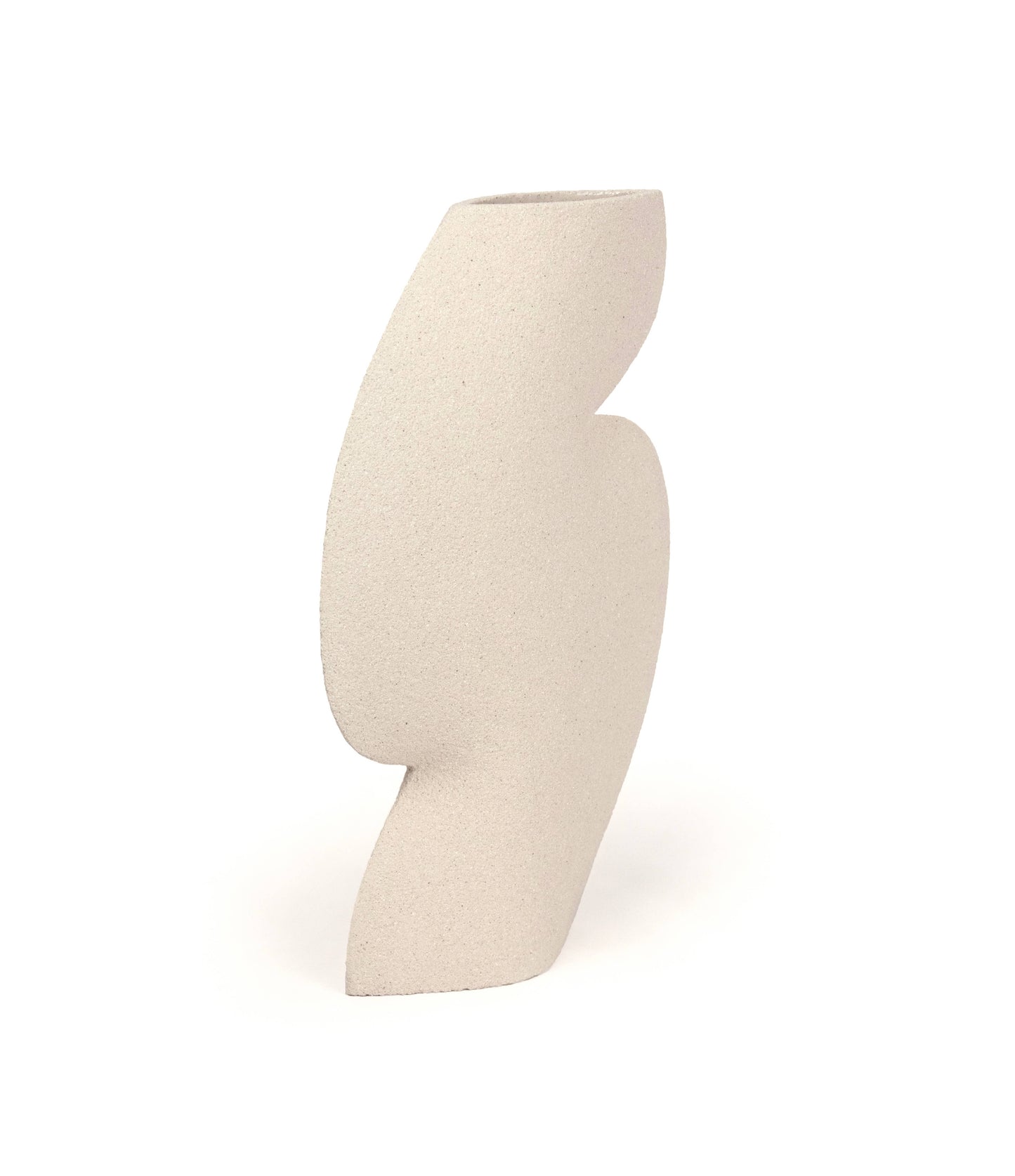 Ceramic Vase 'Ellipse N°3 - White'