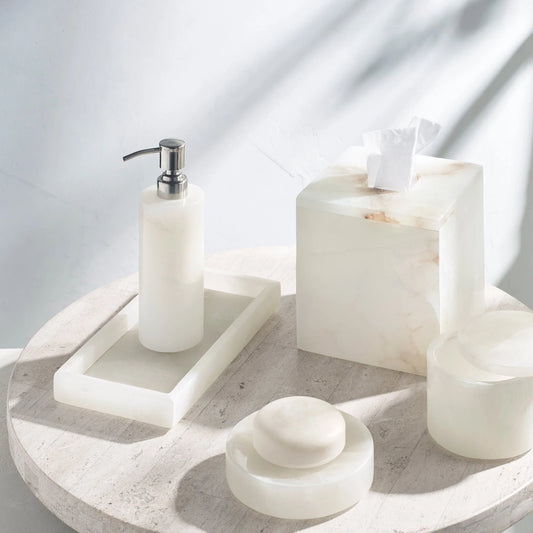 Kassatex Alabaster Bath Accessories