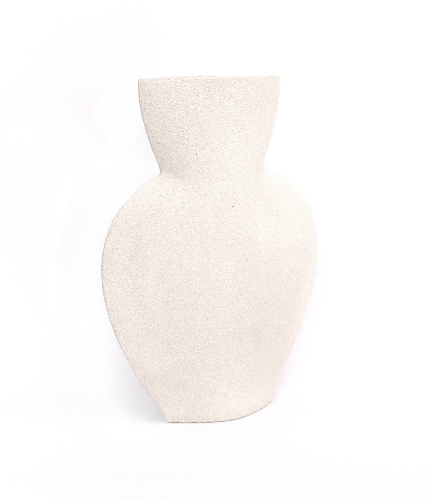 Ceramic Vase 'Amphora - White'