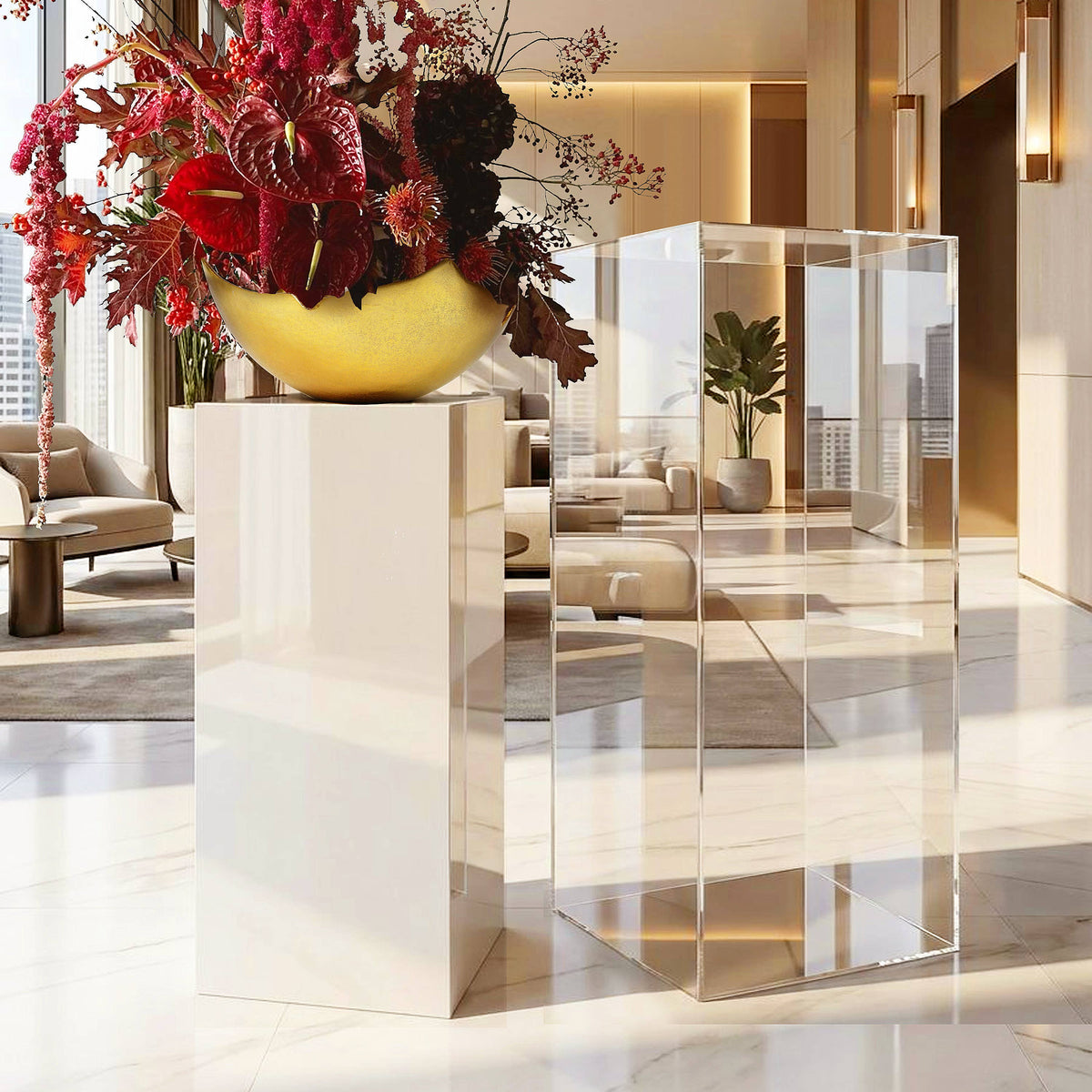 Showcase Pedestal Stand / Column