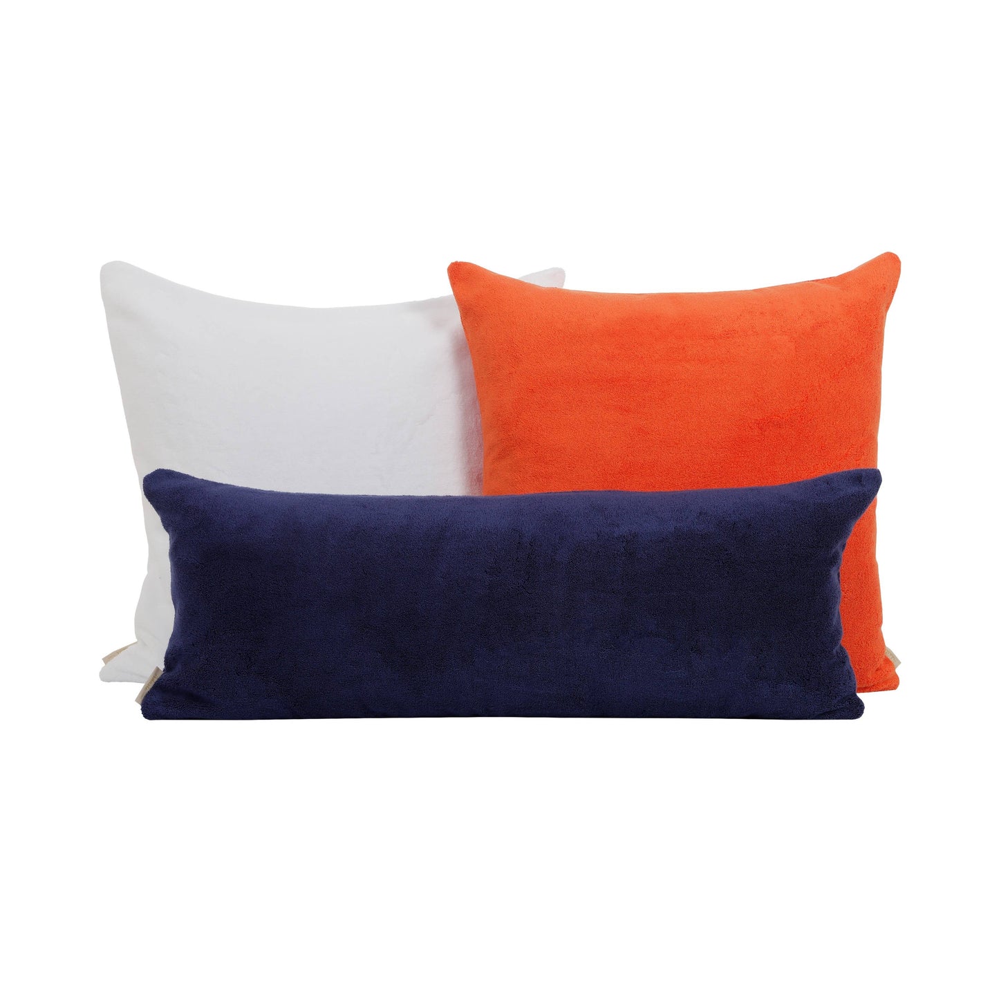 Towel Pillows: 26"x26" / Navy Blue