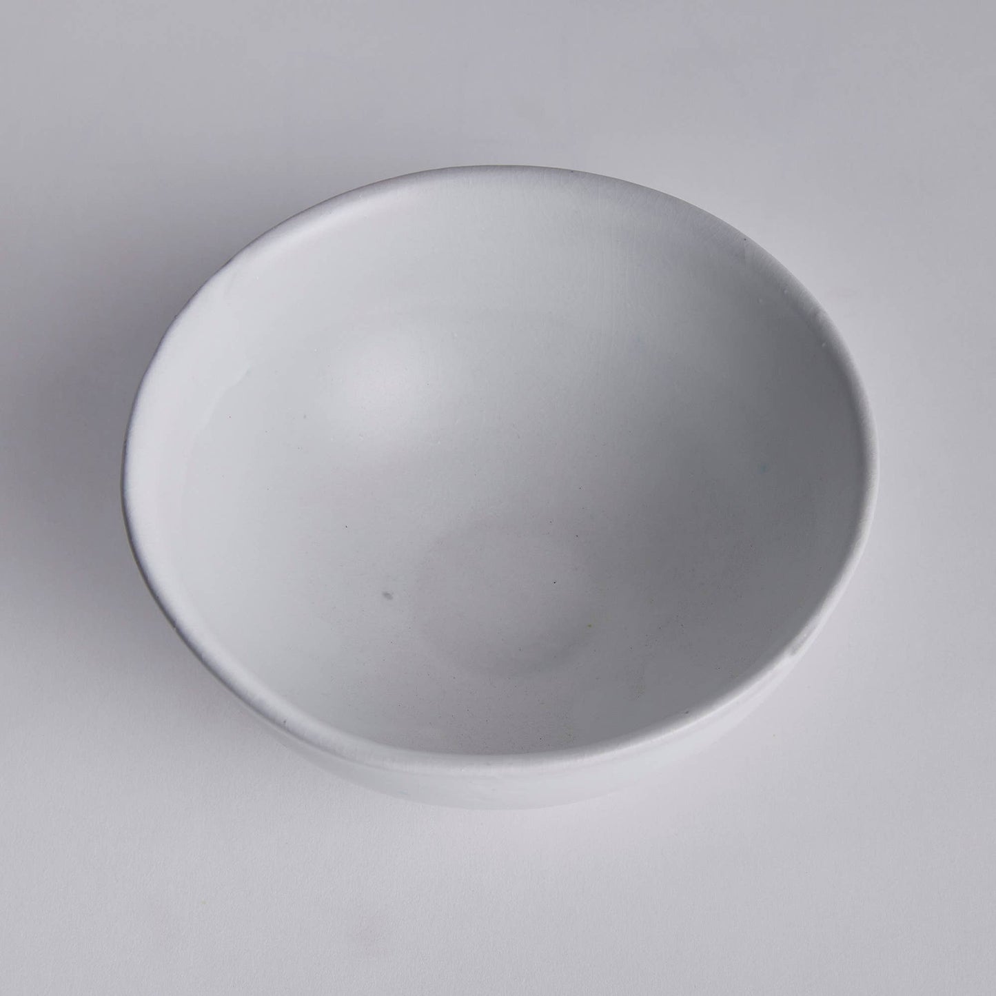 Kassi Decorative Bowl: White / Terracotta
