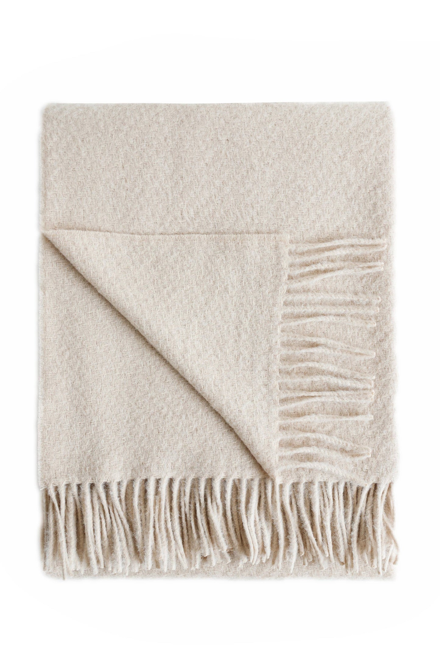 Cork Alpaca Wool Throw