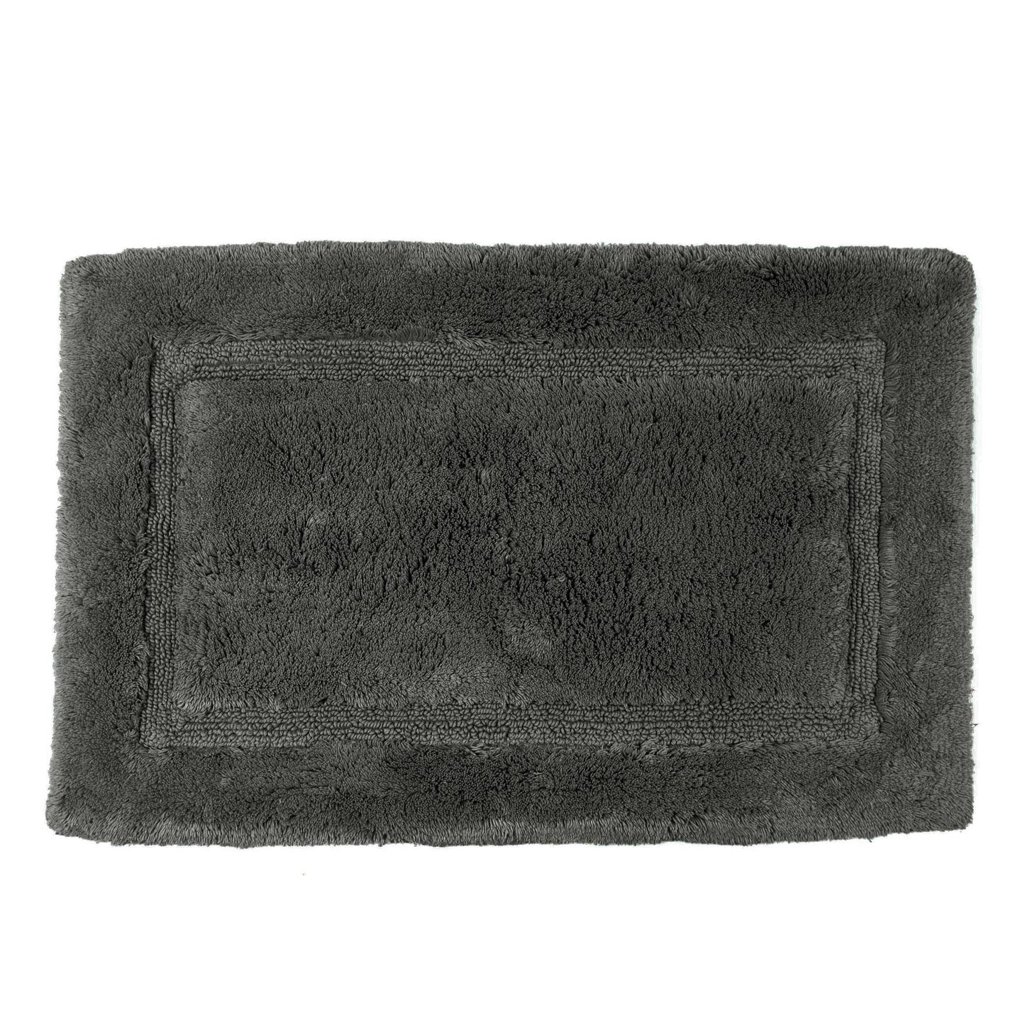 Luxury Bamboo Cotton Bath Mat Non-Slip - Ultra Soft & Thick