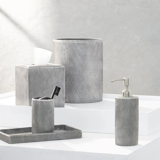 Kassatex Metal Mesh Bath Accessories