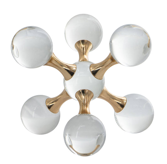 Molecular Glass Ball Decor: Large