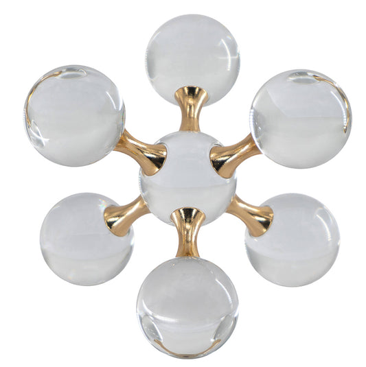 Molecular Glass Ball Decor: Small