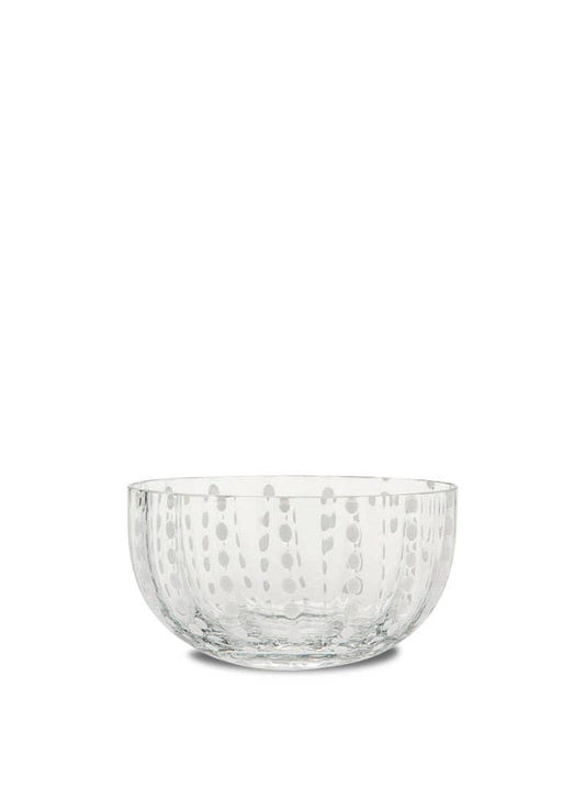 Perle Small Bowl: Transparent