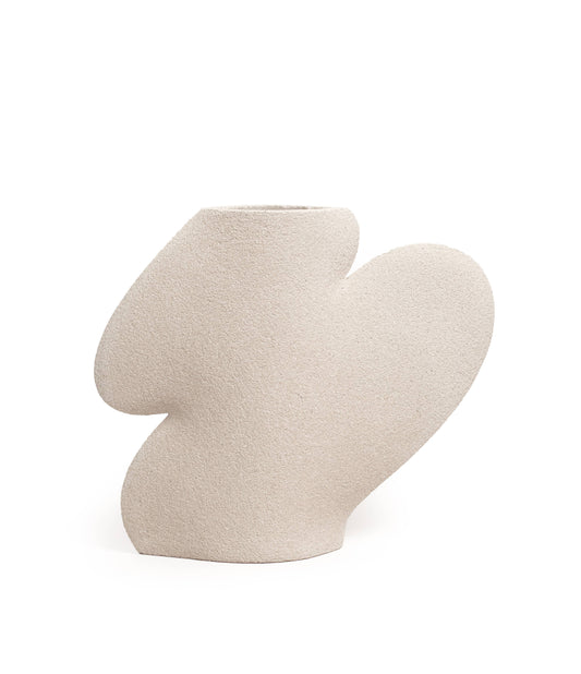 Ceramic Vase 'Ellipse N°2 - White'