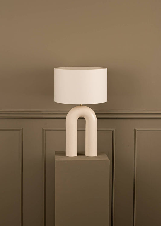 Arko Table Lamp Ecru Ceramic