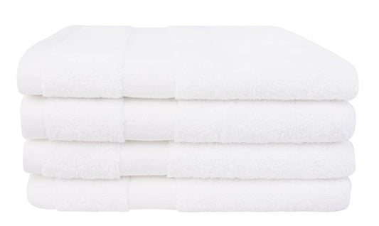 Classic Hotel Towels, 4 Piece Hand Towel Set